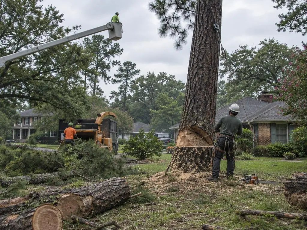 Pine Tree Removal in Shreveport, LA